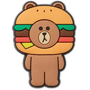 Jibbitz Line Friends Brown Burger