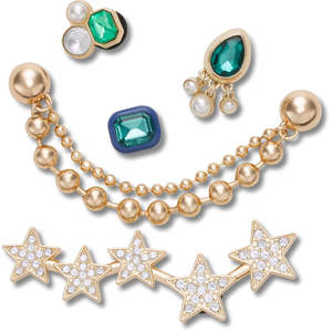 Jibbitz Emerald Gem 5pc Pack