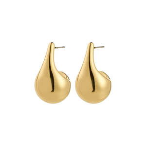 Accessories: Juniper Recycled Earrings - Gold Plated
