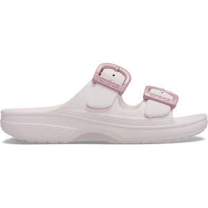 Footwear: Saturday Enamel Buckle Sandal Women's