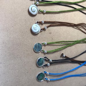 Costume Necklace Pendants: Silver Link Necklace