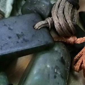 Local Greenstone Chip Pendant