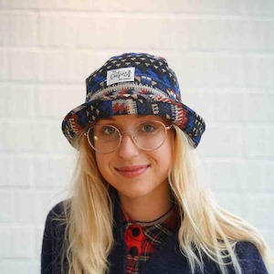 The Outpost Hats Caps: Curl Edge Bucket Hat Patterned