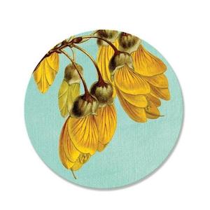 NZ Flora Round Coasters