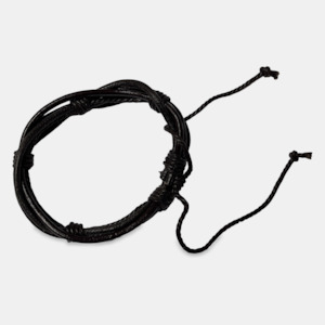 Oxford Faux Leather Bracelet