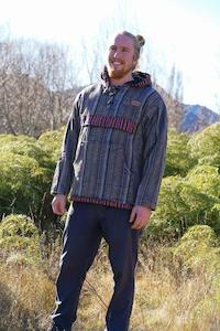 Stonewash Lined Pocket Hoody