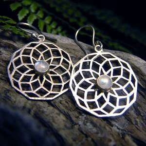 Rihu Silver Plated Earrings