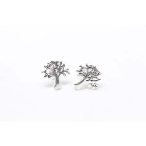 Stud Earrings: Tree of Life Small Studs