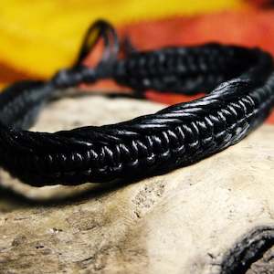 Waxed Weaved Bracelet