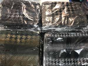 Shawls 1: Cosy Acrylic Cross Shawls