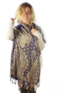 Shawls 1: Mandala Paisley Shawl