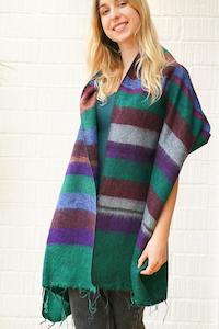 Shawls 1: Stripe Brush Shawls