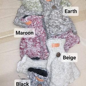 Handwear: Mohair Hunter Mittens