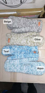 Handwear: Mohair Wool Mittens