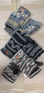 Handwear: Jacquard Hunter Mittens