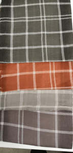 All Shawls Scarves Pashminas Sarongs: White Checkered Genuine Pashmina