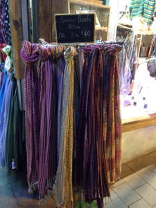 All Shawls Scarves Pashminas Sarongs: Colourful Scarf x 3