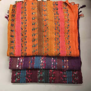 All Shawls Scarves Pashminas Sarongs: Ribbon Stitch Scarf