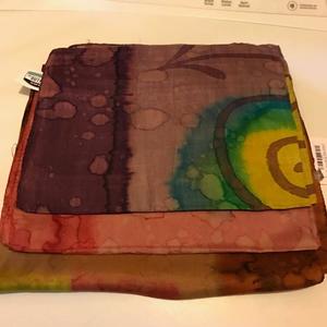 Tie Dye Pure Silk Scarf