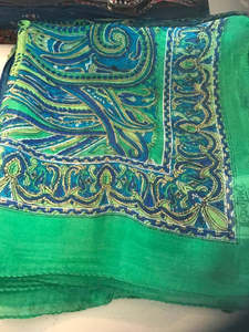 Scarves: Silk Indian Scarf