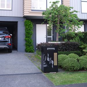 Haast Letterbox Kissing Tui Design - The Outside Outdoor Design Concepts