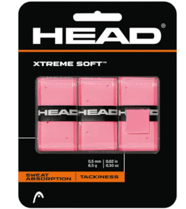 HEAD Xtreme Soft Overgrip Pk3 Pink