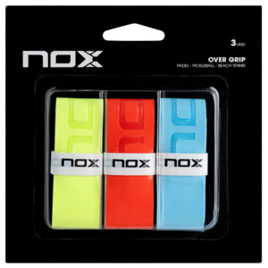 NOX - Colourful Overgrip 3 pack - Red, Lime, Blue