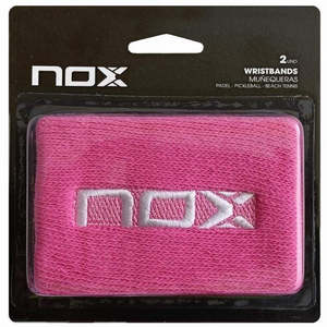 Padel Accessories: NOX Wristband 5" - 2 Pack Pink