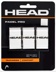 HEAD Padel Pro Overgrip 3PK - White