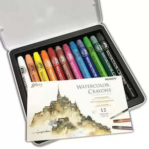 Staff Picks: Gallery Watercolor Crayons - Tin of 12