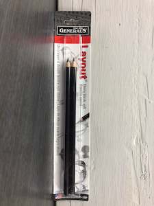 Pencils: General's Layout Drawing Pencil Set of 2