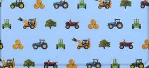 Pencils: Tractor Ted Filled Pencil Tin