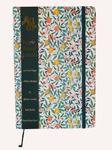 Notebooks Journals Notepads: William Morris Fruit Fabric-Bound Journal