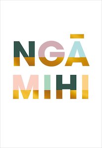 Greeting Cards: Card: Te Koha: Ngā Mihi