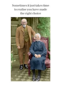 Greeting Cards: Card: The Right Choice Humour