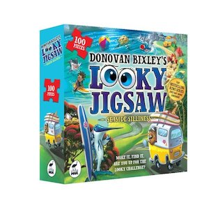 Gifts: Donovan Bixley’s Looky Jigsaw: Seaside Silliness 100-Piece Puzzle