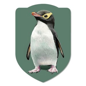 Sticker: Yellow-Eyed Penguin, Hoiho