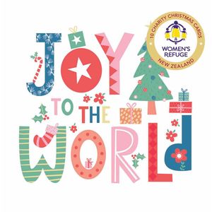 Women’s Refuge Charity Christmas Cards (Joy to the World)