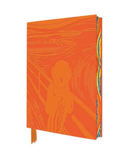 All: Edvard Munch The Scream Artisan Art Lined Notebook in Vegan Leather