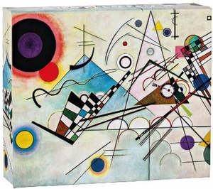 Stationery: Kandinsky Quick Notes - 20 Notecards with Envelopes