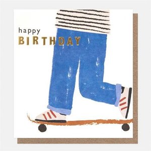 Card: Happy Birthday Skateboarder