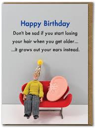 Greeting Cards: Card: Ear Hair Birthday Card