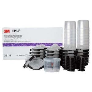 Paint Tools Equipment: 3M PPS 2.0 125Mic CUPS - BOX/50 SPECIAL