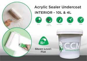 Primer Undercoat: Acrylic Sealer Undercoat | Brush/Roller Application