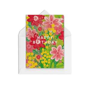 Bestselling Greeting Cards: Birthday Bright Flowers