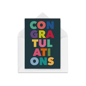 Congratulation Cards Blank Inside: Congratulations!