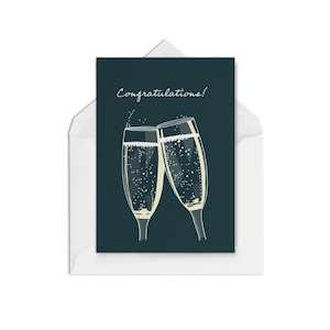 Congratulation Cards Blank Inside: Bubbles Congratulations