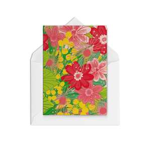 Mothers Day Greeting Cards: Bright Flowers