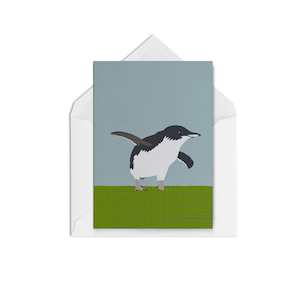 Fathers Day: Little Blue Penguin in grey