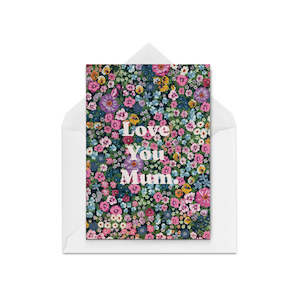 Romantic Love And Friendship Greeting Cards: Love You Mum